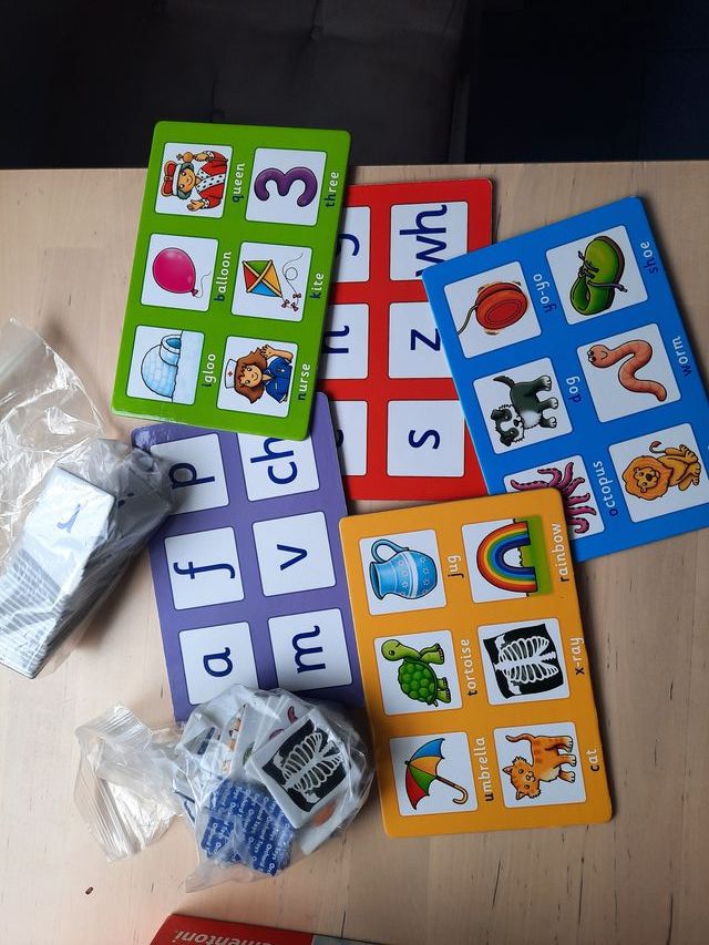 Juego de mesa en inglés, +3 años