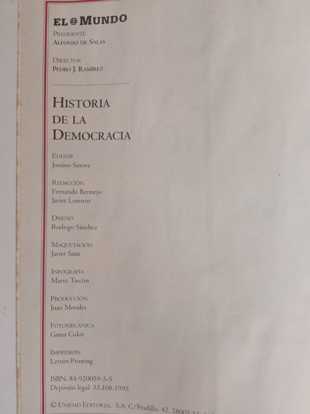 Historia de la Democracia