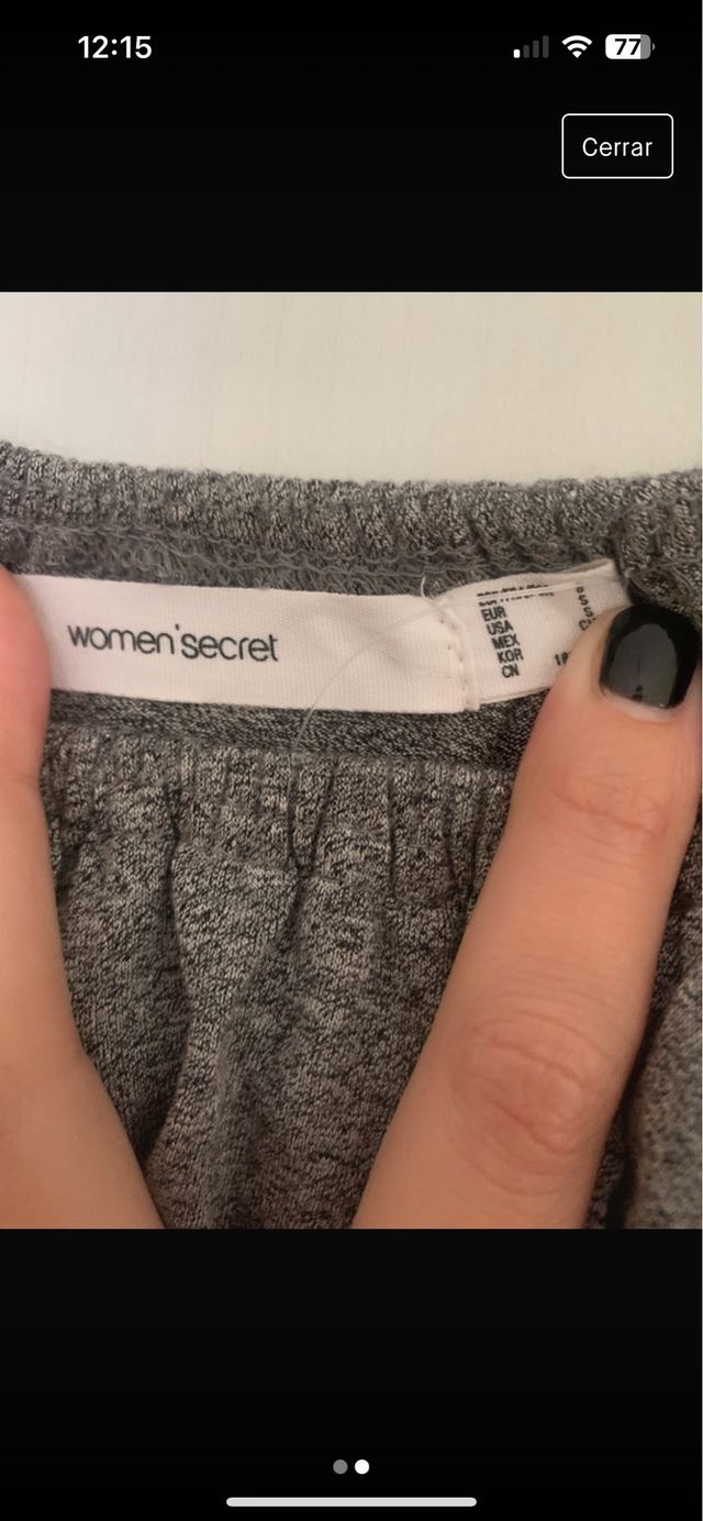 Body gris Women’ Secret