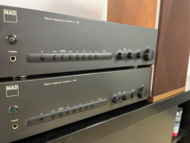 Amplificador HiFi NAD C 340 Revisado+Garantia