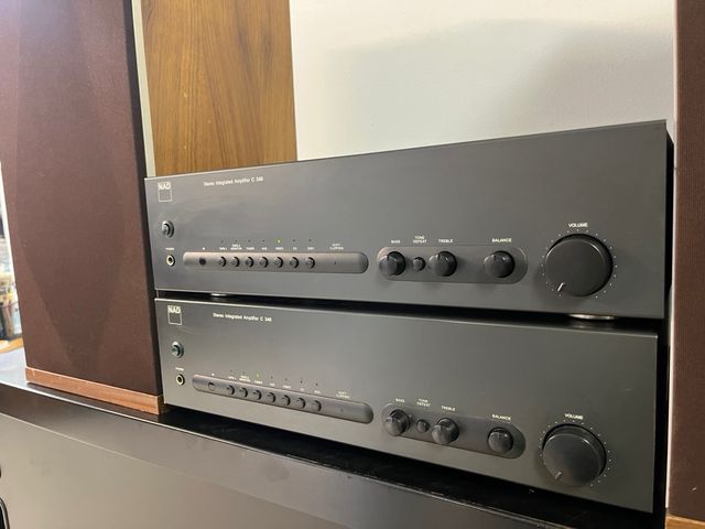 Amplificador HiFi NAD C 340 Revisado+Garantia