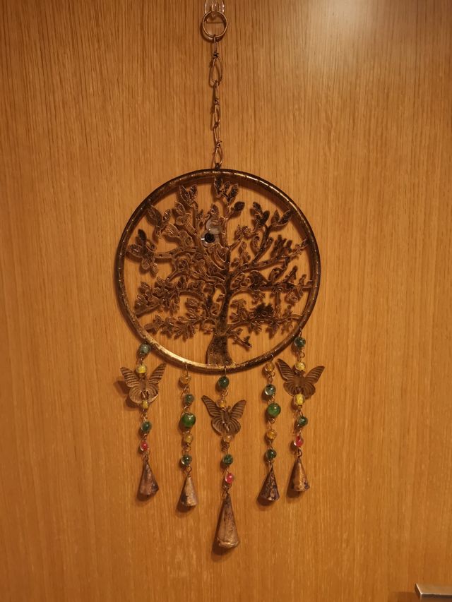 Atrapasueños metal, mariposas