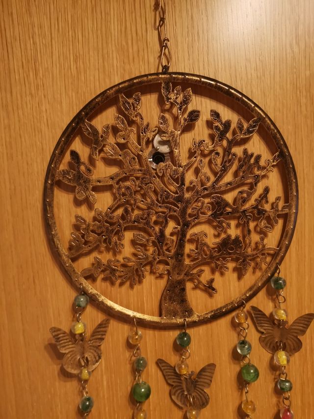 Atrapasueños metal, mariposas