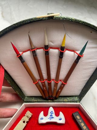 antiguo set escritura oriental