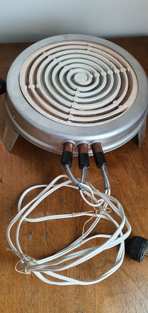 Brasero elettrico antico