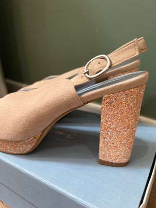 Zapatos fiesta/novia A ESTRENAR