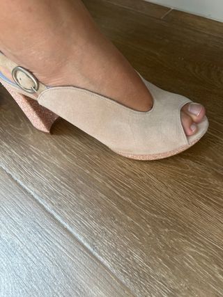 Zapatos fiesta/novia A ESTRENAR