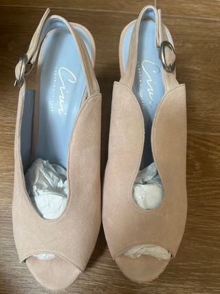 Zapatos fiesta/novia A ESTRENAR