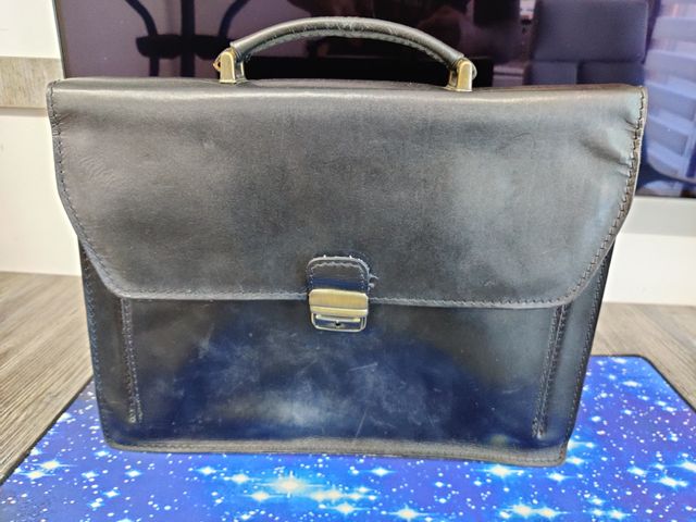 BORSA 24ORE ECOPELLE YOUNG COVERI SEMIRIGIDA PELLE