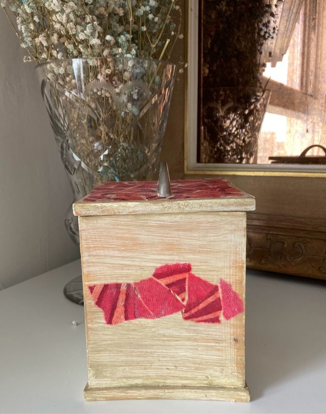 Caja de madera, hermetica