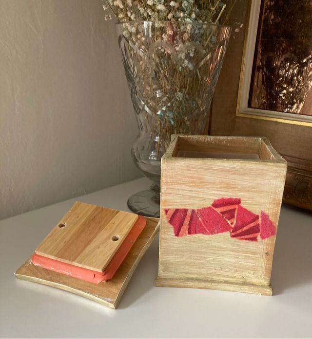 Caja de madera, hermetica