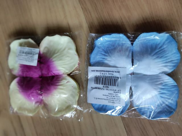 Pétalos decoración 