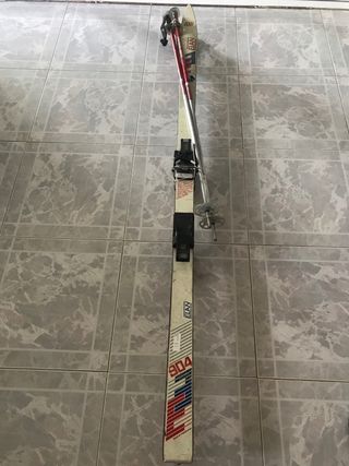 Esquís + bastones Elan