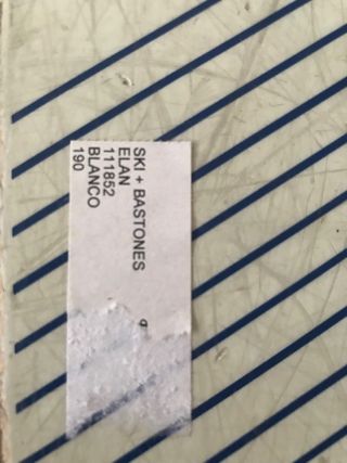 Esquís + bastones Elan