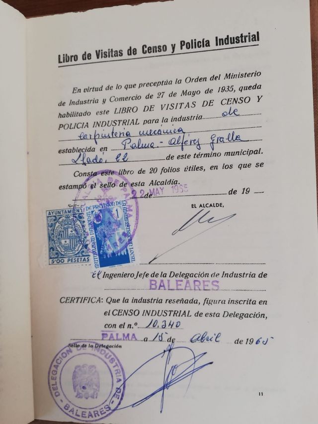 Vendo Antiguo Libro del Censo año 1965