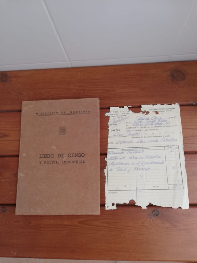 Vendo Antiguo Libro del Censo año 1965