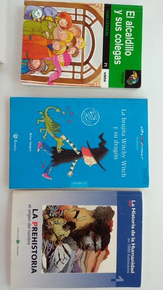 Lote 6 libros cuentos juveniles