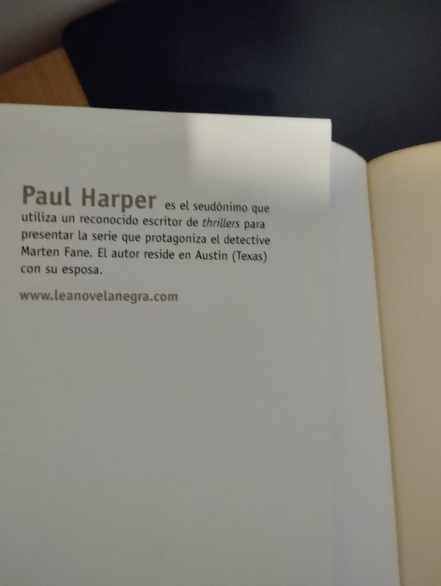 Libro Perturbado de Harper