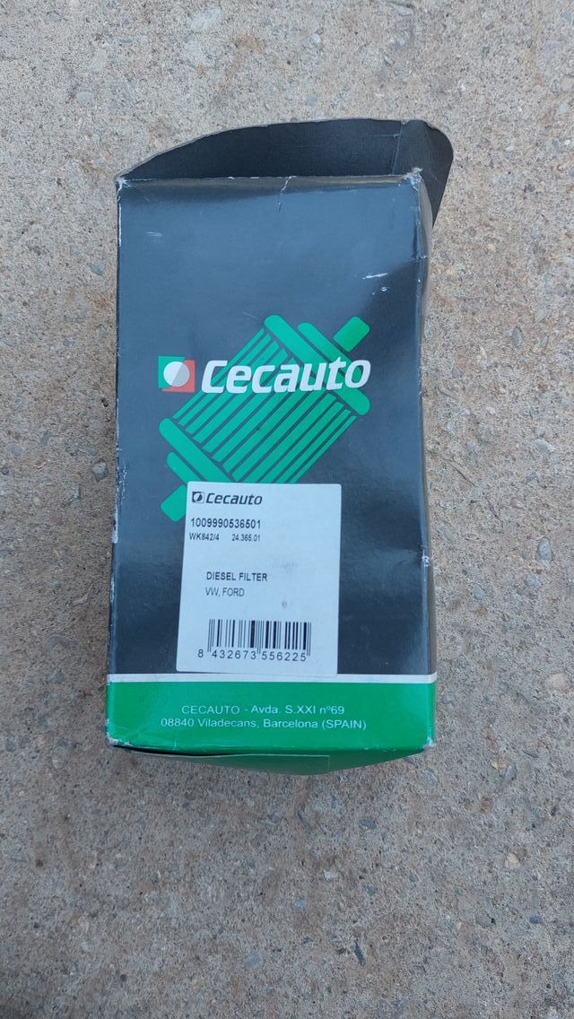 Filtro combustible gasoil