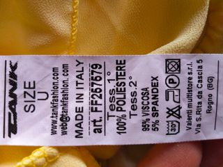 Abito corto estivo ragazza giallo vivace