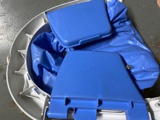 bañera hinchable infantil portátil semirígida