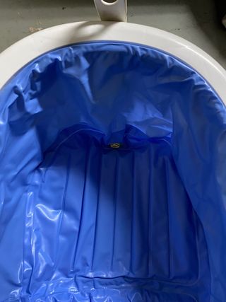 bañera hinchable infantil portátil semirígida