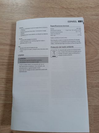 Almohada de masaje AEG