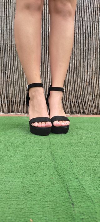 Sandalias tacón 