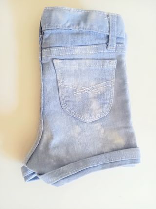 Shorts jeans bambina