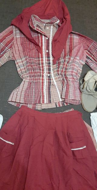 Traje de aldeana