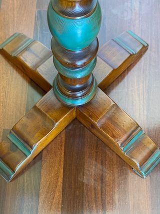 Mesa escritorio y silla todo madera, made Spain