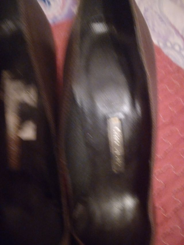 Zapatos de piel coor marron