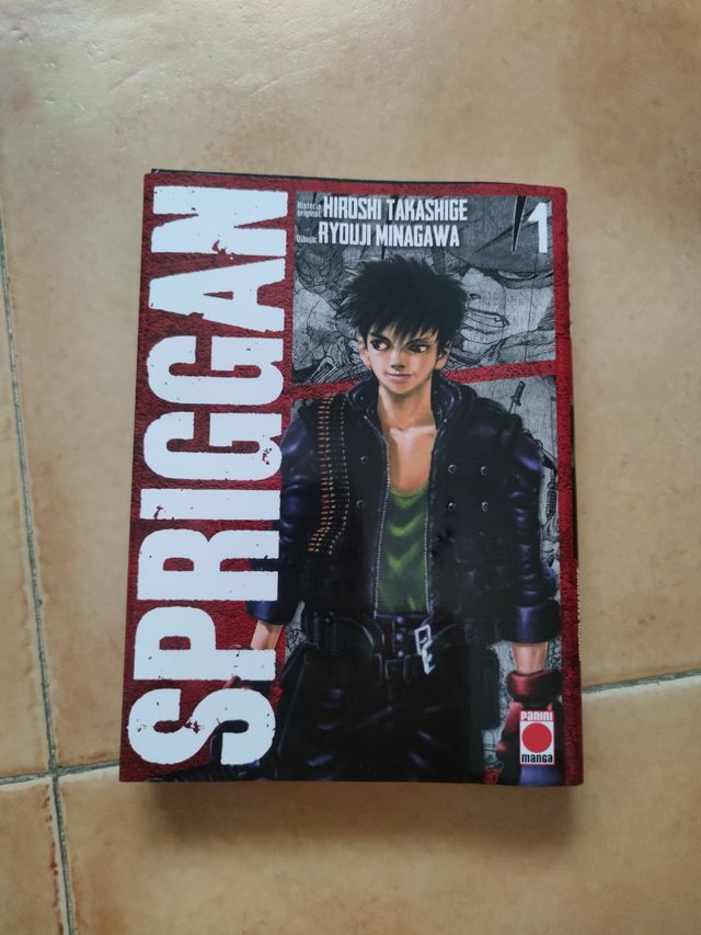 Libro Tomo 1 SPRIGGAN (manga)