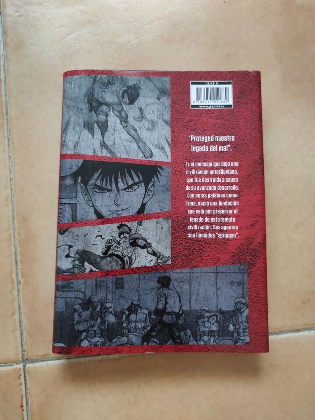 Libro Tomo 1 SPRIGGAN (manga)