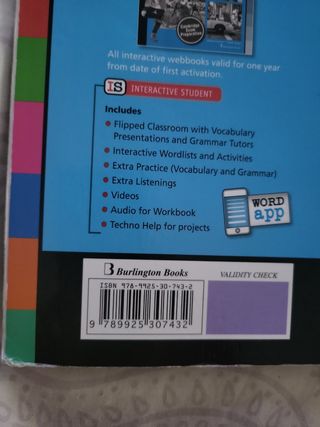 Libro inglés de bachillerato 