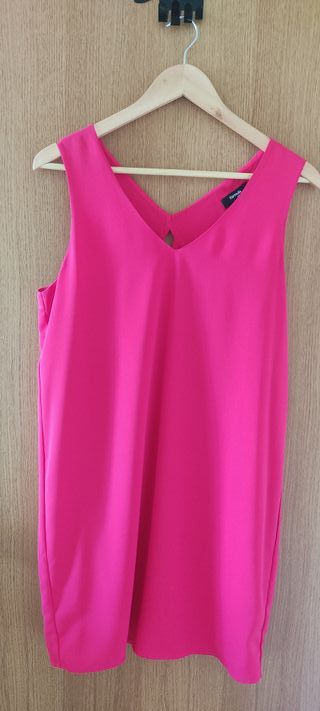 Vestido fiesta rosa 