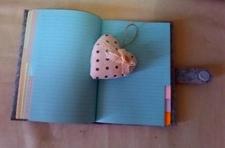 Ricettario in feltro