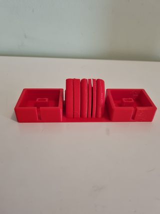 Soporte doble mandos WII