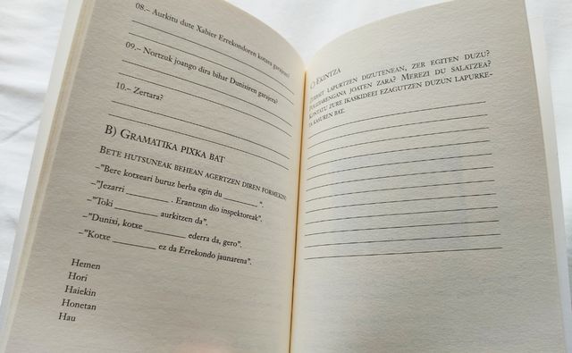 Iniciación al euskera