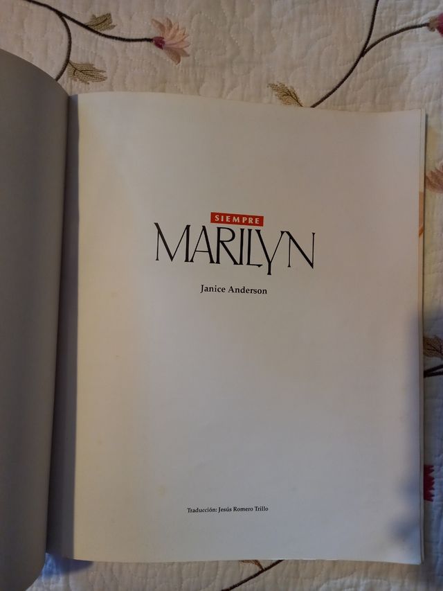 Libro Siempre Marilyn