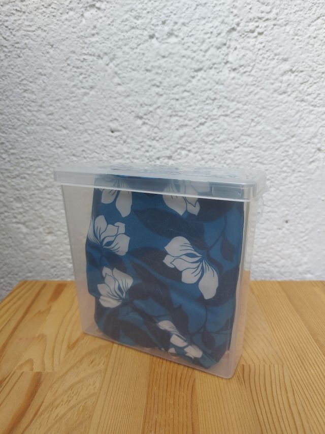 Gorro de ducha + soporte almacenaje