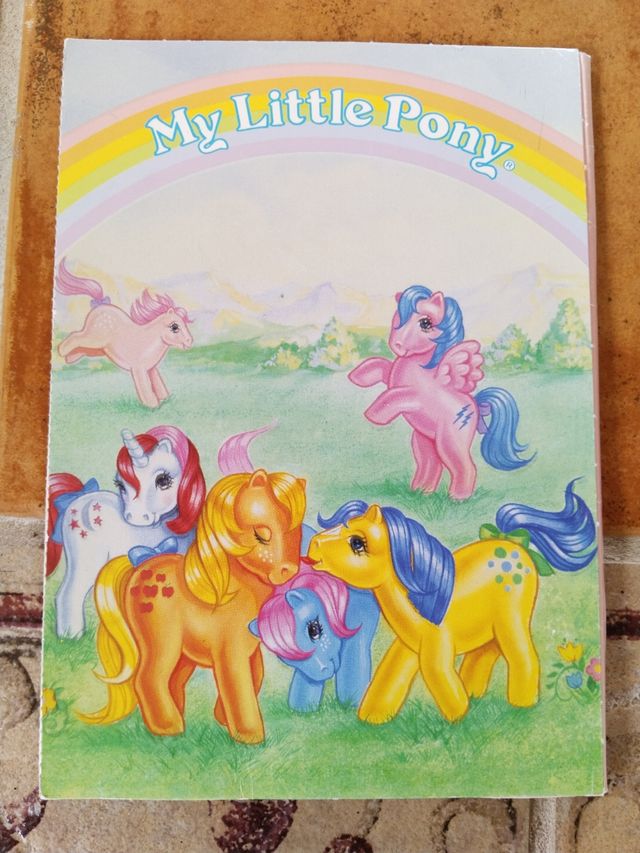Lote productos My Little Pony vintage 1980s