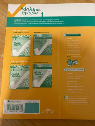 libro make the grade 1 bachillerato