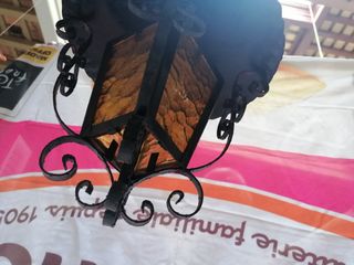 Farol de hierro forjado