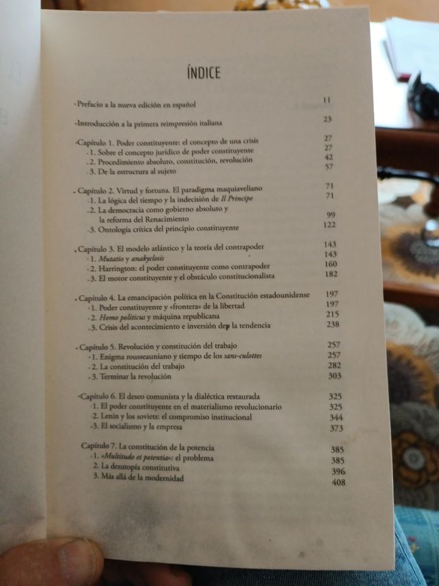 El poder constituyente. Antonio Negri.