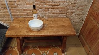 Mesa lira catalana antigua