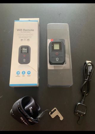 gopro hero black 6 + wifi remote+ funda y correa