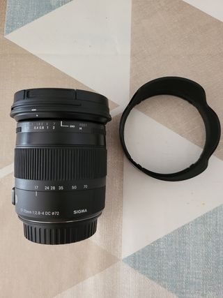 Objetivo Sigma 17-70mm