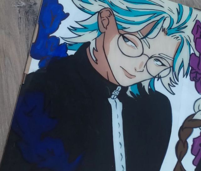 Cuadro cristal anime