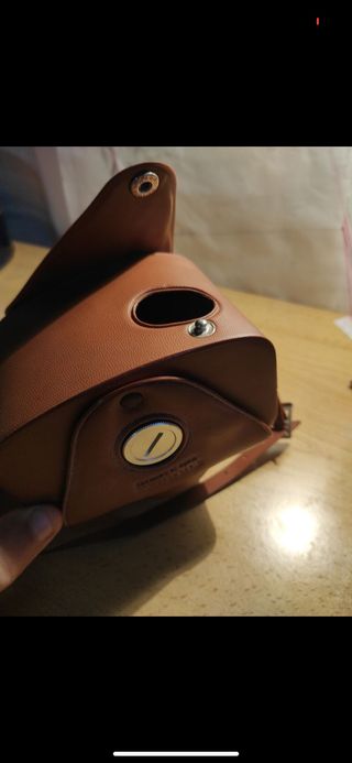 cámara de fotos analógica.